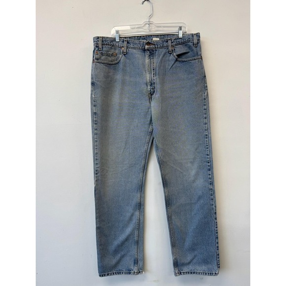 Levi's Other - Vintage Levis 505 Jeans Mens 38x33 Blue Regular Fit Straight Leg Denim Wash 90s